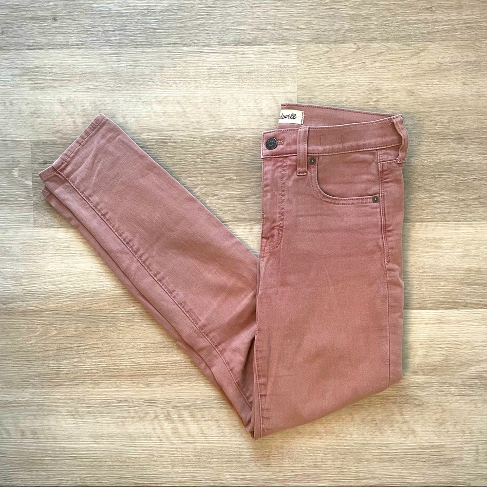 Madewelll 9” High Rise Skinny Crop Jean Size 25
